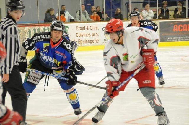 Photo hockey match Caen  - Cergy-Pontoise le 19/09/2009
