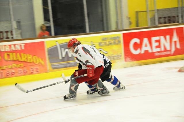 Photo hockey match Caen  - Cergy-Pontoise le 19/09/2009