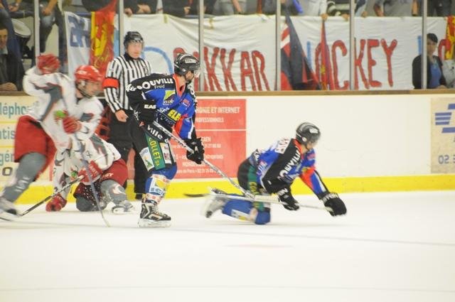 Photo hockey match Caen  - Cergy-Pontoise le 19/09/2009