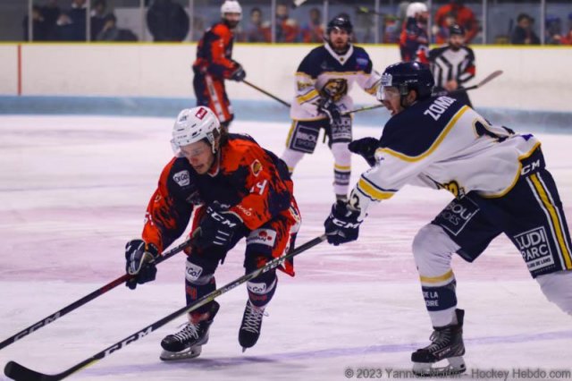 Photo hockey match Clermont-Ferrand - Villard-de-Lans le 04/02/2023