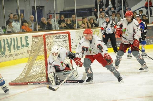 Photo hockey match Caen  - Cergy-Pontoise le 19/09/2009