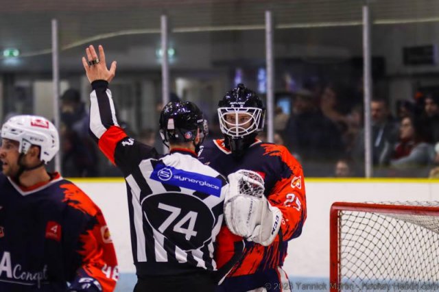 Photo hockey match Clermont-Ferrand - Villard-de-Lans le 04/02/2023