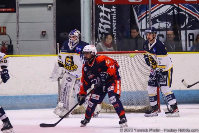 Photo hockey match Clermont-Ferrand - Villard-de-Lans le 04/02/2023
