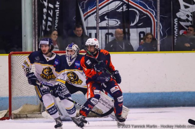 Photo hockey match Clermont-Ferrand - Villard-de-Lans le 04/02/2023