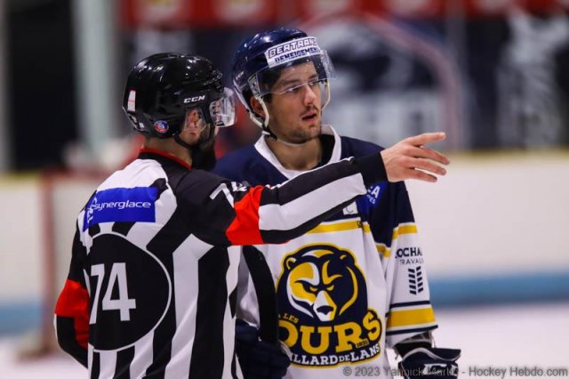 Photo hockey match Clermont-Ferrand - Villard-de-Lans le 04/02/2023