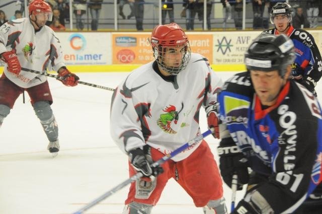 Photo hockey match Caen  - Cergy-Pontoise le 19/09/2009