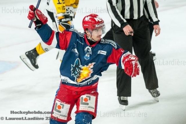 Photo hockey match Grenoble  - Rouen le 04/02/2023