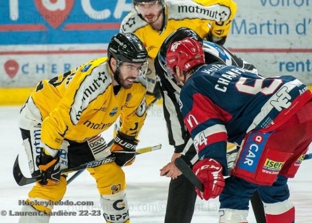 Photo hockey match Grenoble  - Rouen le 04/02/2023