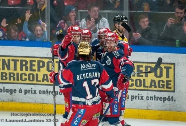 Photo hockey match Grenoble  - Rouen le 04/02/2023