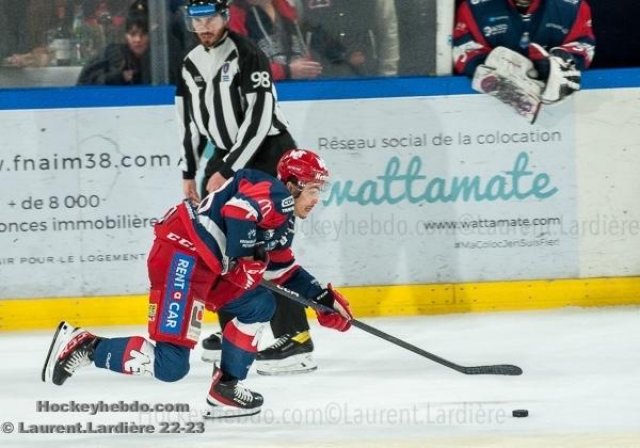 Photo hockey match Grenoble  - Rouen le 04/02/2023