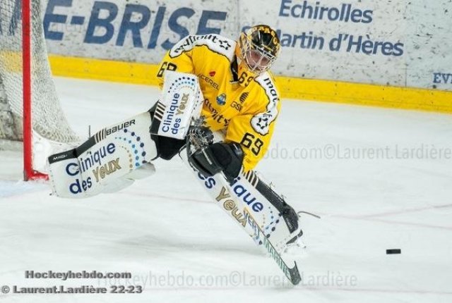 Photo hockey match Grenoble  - Rouen le 04/02/2023