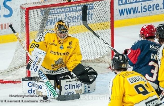 Photo hockey match Grenoble  - Rouen le 04/02/2023
