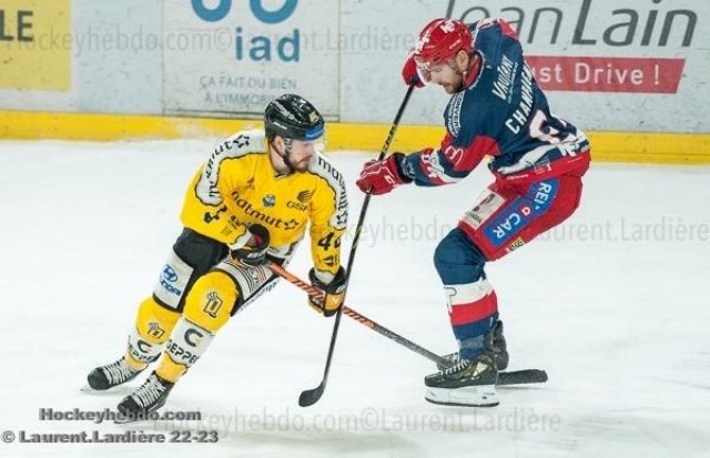 Photo hockey match Grenoble  - Rouen le 04/02/2023