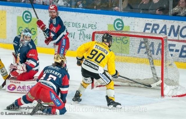 Photo hockey match Grenoble  - Rouen le 04/02/2023
