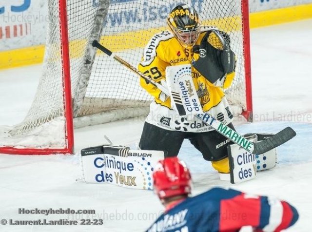 Photo hockey match Grenoble  - Rouen le 04/02/2023