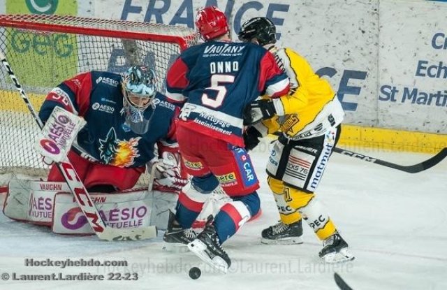 Photo hockey match Grenoble  - Rouen le 04/02/2023
