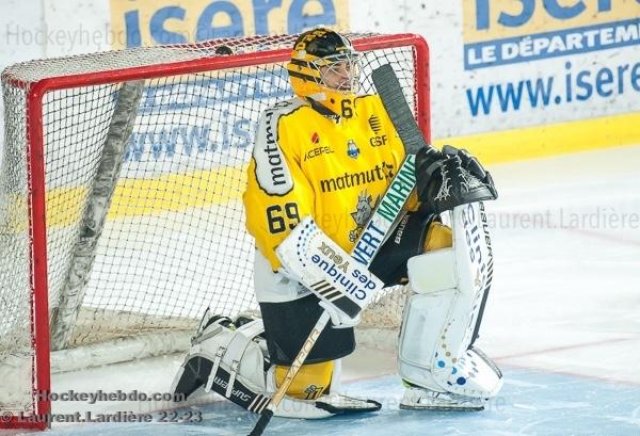 Photo hockey match Grenoble  - Rouen le 04/02/2023