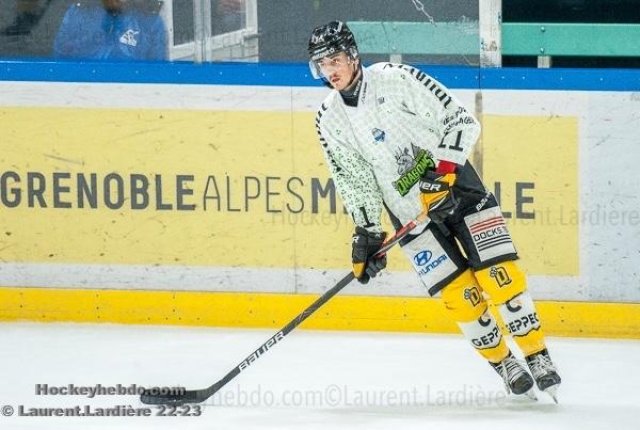 Photo hockey match Grenoble  - Rouen le 04/02/2023