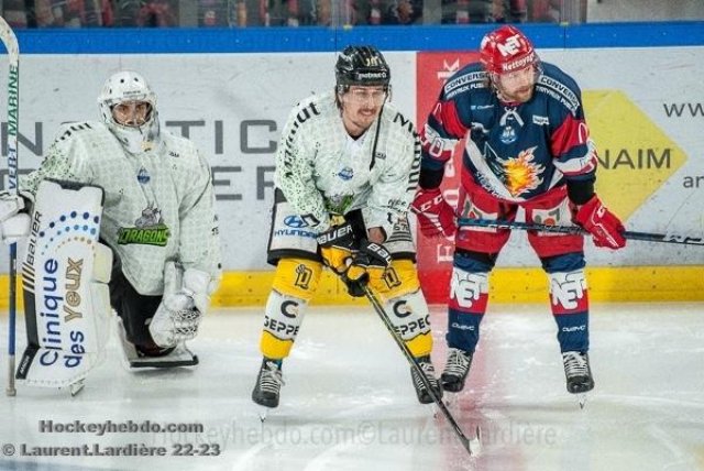 Photo hockey match Grenoble  - Rouen le 04/02/2023