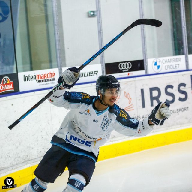 Photo hockey match Cholet  - Tours  le 04/02/2023