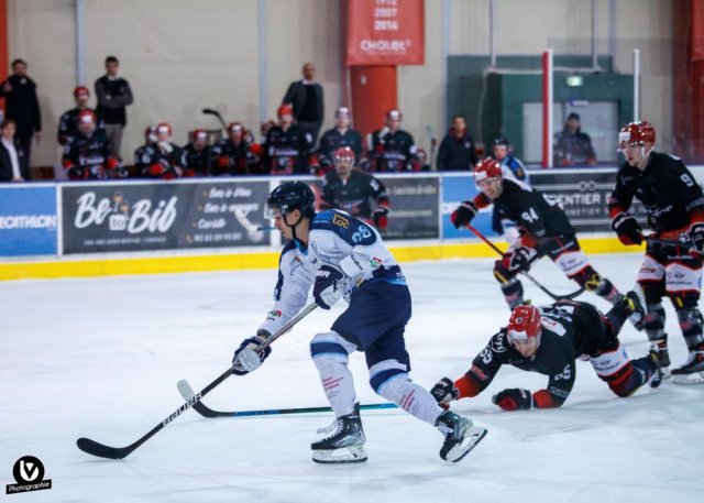 Photo hockey match Cholet  - Tours  le 04/02/2023