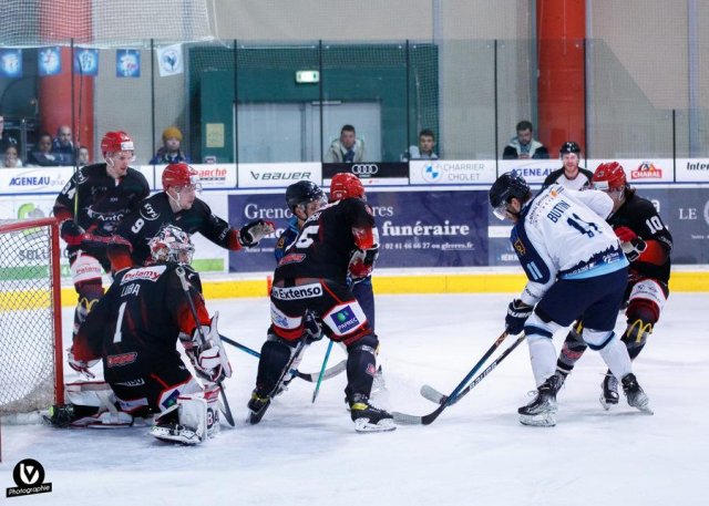 Photo hockey match Cholet  - Tours  le 04/02/2023