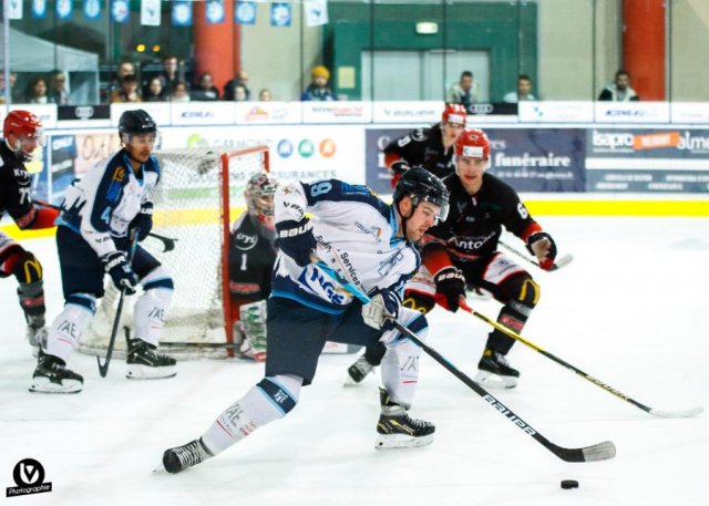 Photo hockey match Cholet  - Tours  le 04/02/2023