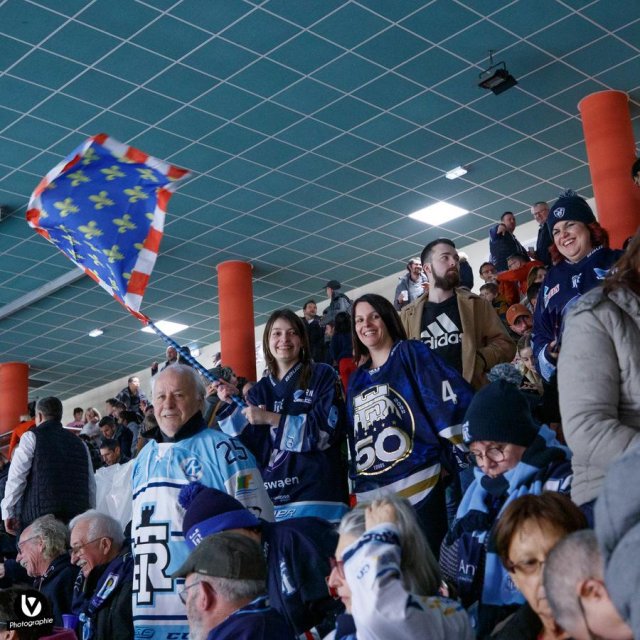 Photo hockey match Cholet  - Tours  le 04/02/2023