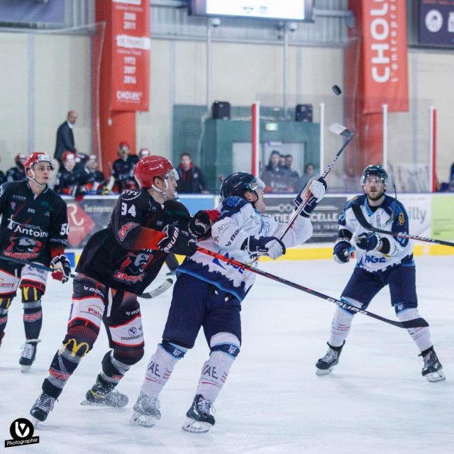 Photo hockey match Cholet  - Tours  le 04/02/2023