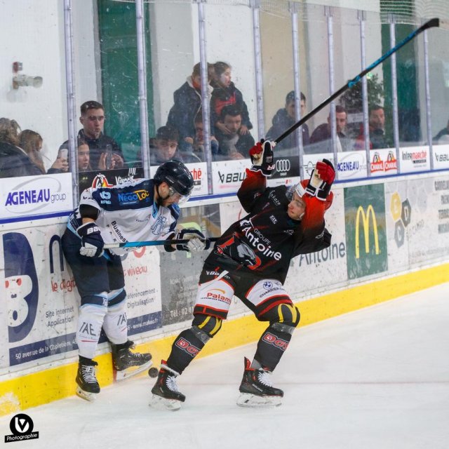 Photo hockey match Cholet  - Tours  le 04/02/2023