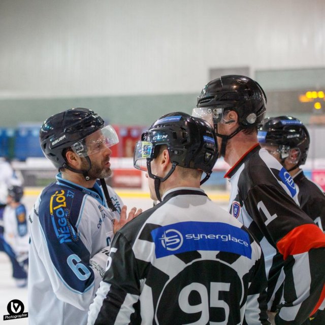 Photo hockey match Cholet  - Tours  le 04/02/2023