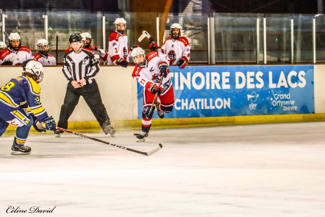 Photo hockey match Evry / Viry Mineur - HCLR - U17 le 04/02/2023