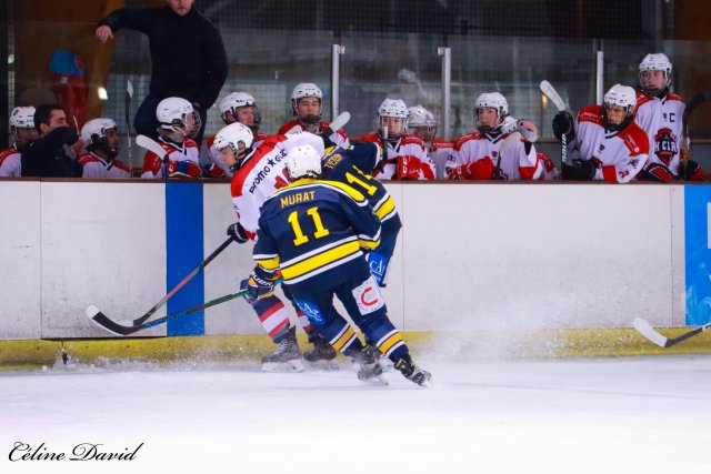 Photo hockey match Evry / Viry Mineur - HCLR - U17 le 04/02/2023