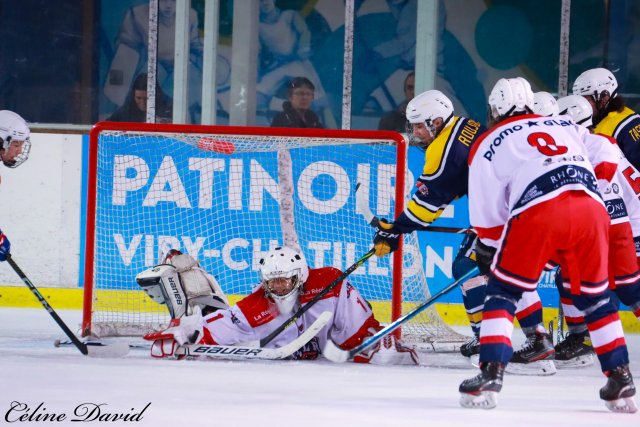 Photo hockey match Evry / Viry Mineur - HCLR - U17 le 04/02/2023