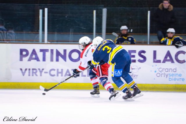 Photo hockey match Evry / Viry Mineur - HCLR - U17 le 04/02/2023