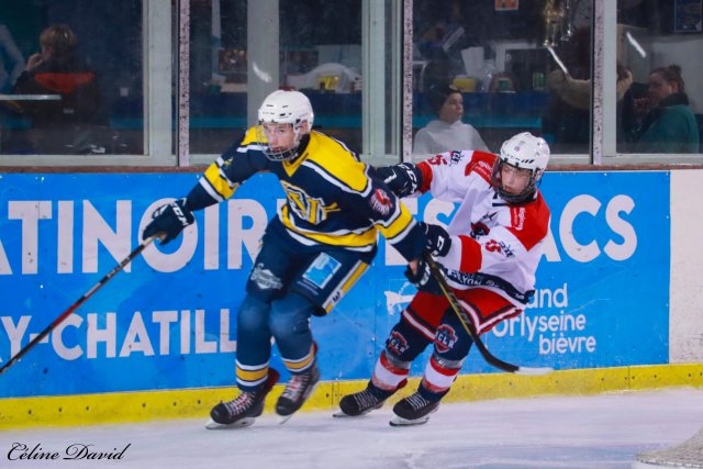 Photo hockey match Evry / Viry Mineur - HCLR - U17 le 04/02/2023