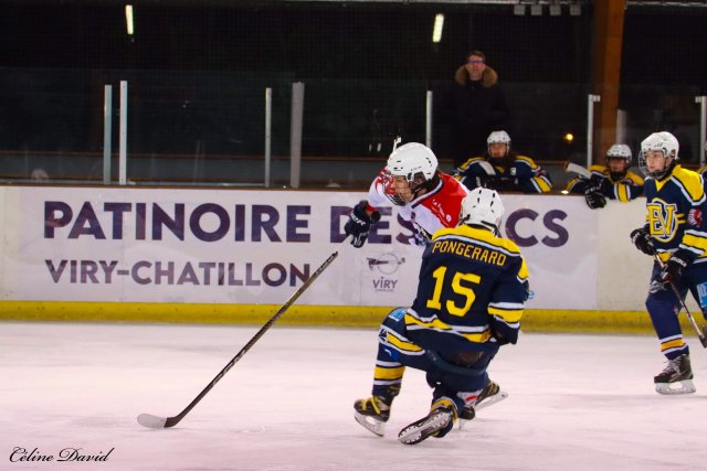 Photo hockey match Evry / Viry Mineur - HCLR - U17 le 04/02/2023