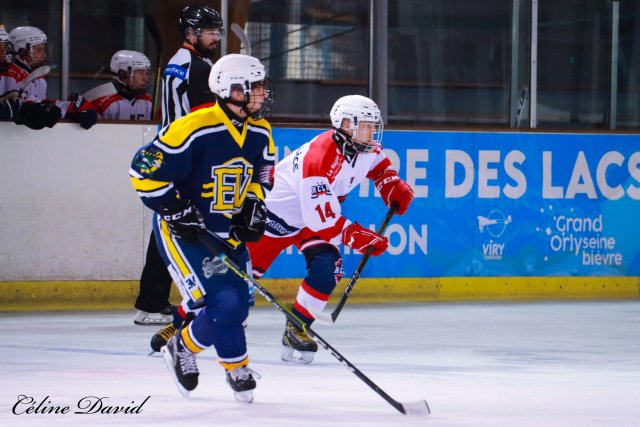 Photo hockey match Evry / Viry Mineur - HCLR - U17 le 04/02/2023