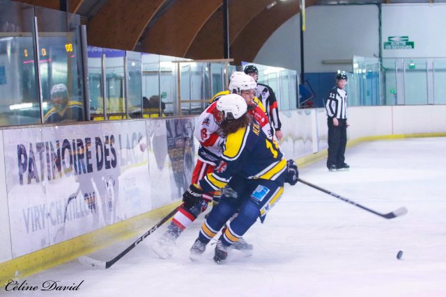 Photo hockey match Evry / Viry Mineur - HCLR - U17 le 04/02/2023