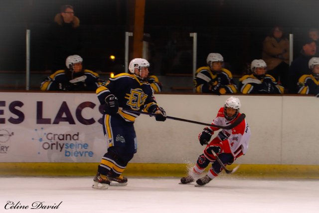 Photo hockey match Evry / Viry Mineur - HCLR - U17 le 04/02/2023