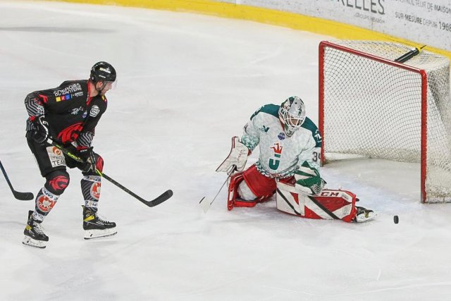 Photo hockey match Amiens  - Cergy-Pontoise le 03/02/2023