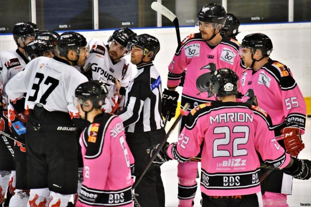 Photo hockey match Rennes - Poitiers le 04/02/2023