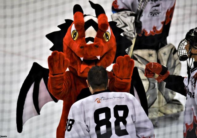 Photo hockey match Rennes - Poitiers le 04/02/2023