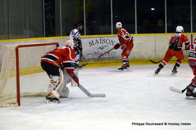 Photo hockey match Dijon  - Metz le 11/02/2023