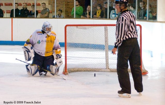 Photo hockey match Angers  - Chamonix  le 19/09/2009