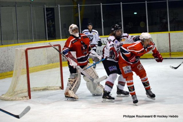 Photo hockey match Dijon  - Metz le 11/02/2023