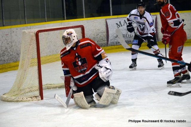Photo hockey match Dijon  - Metz le 11/02/2023