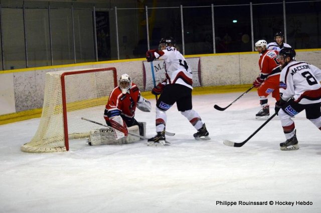 Photo hockey match Dijon  - Metz le 11/02/2023