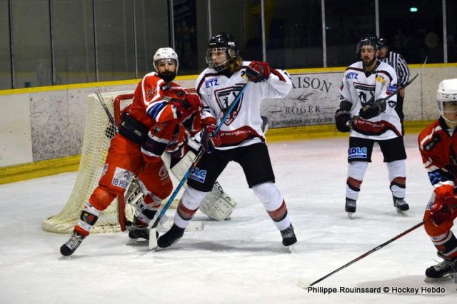 Photo hockey match Dijon  - Metz le 11/02/2023