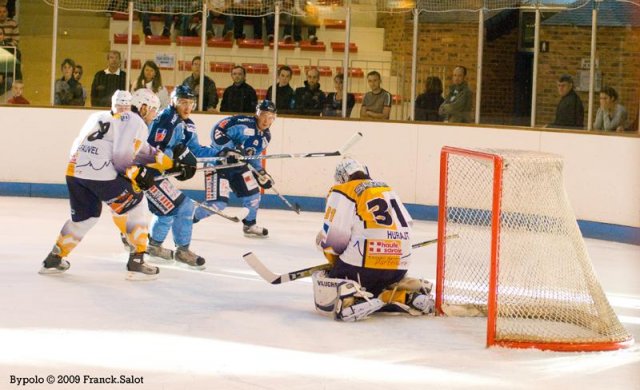 Photo hockey match Angers  - Chamonix  le 19/09/2009